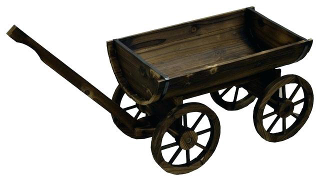 wooden cart